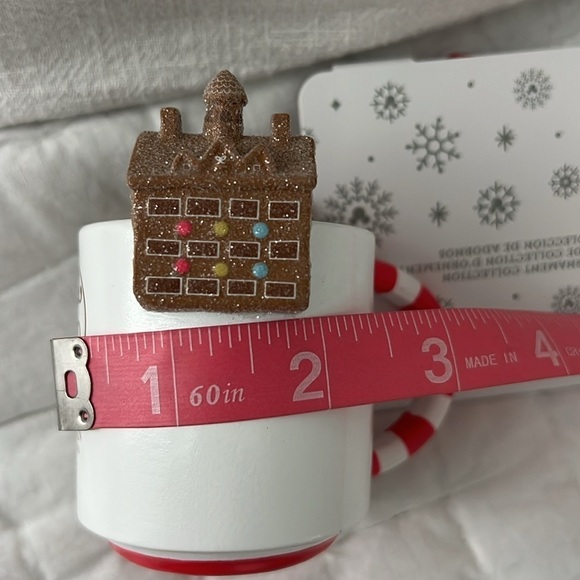 NWT Disney Grand Floridian Resort Gingerbread House Hot Cocoa Mug Ornament 2024 - Picture 10 of 10